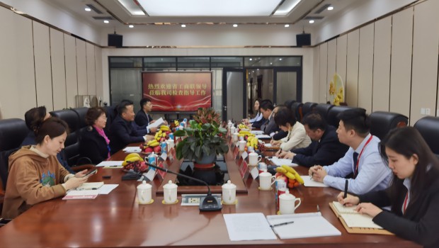 甘肃省委统战部副部长、省工商联党组书记苟天宏一行莅临兰州3044am永利集团集团检查指导工作