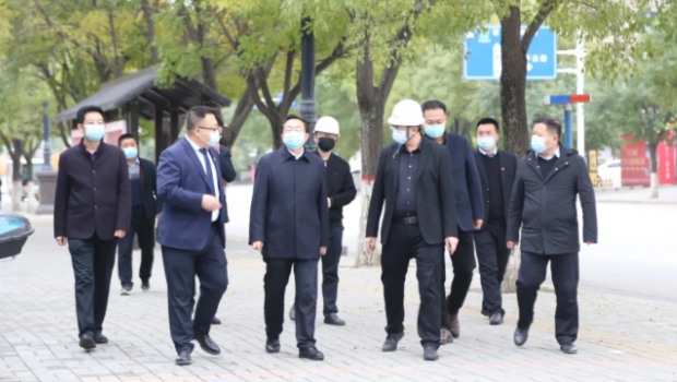 平凉市副市长杨恭带队督查3044am永利集团·富力城工程安全及防疫工作